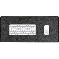 Logicool キーボード＋マウス ＋ amesobaデスクマットセット売り Amazon | amesoba さらさら質感 ウール デスクマット 羊毛 天然素材